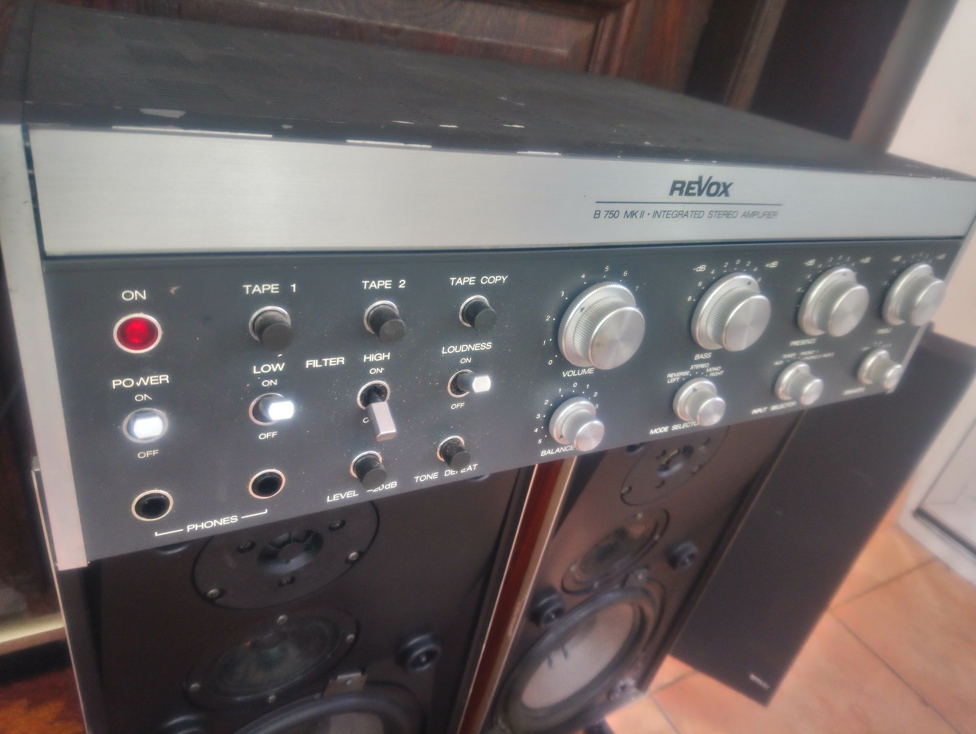 Усилвател Revox BM750 MK2 Тонколони Beovox