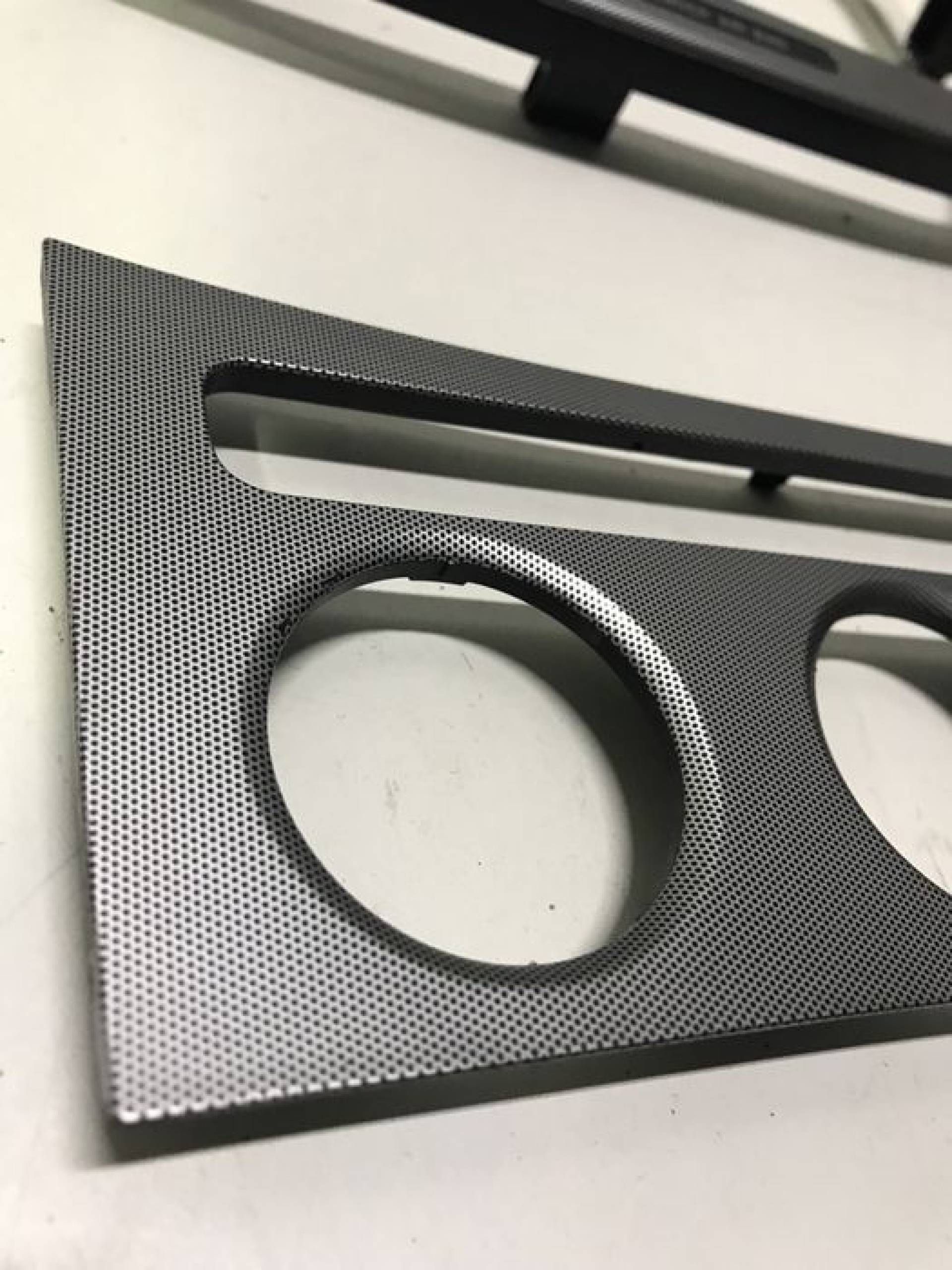 Trim trimuri scrumiera sertare clima cd player bord Passat B6 carbon