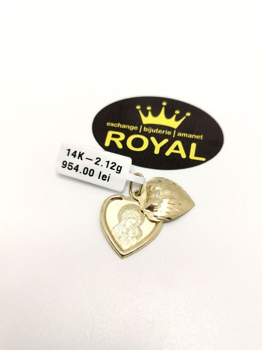 Bijuteria Royal pandantiv din aur 14k 2.12 gr