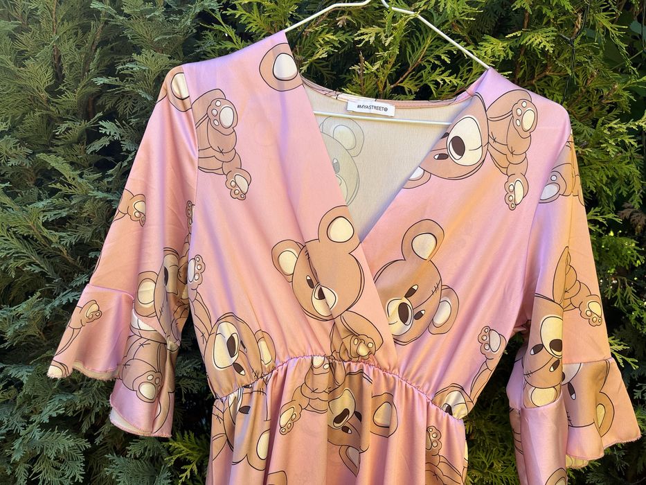 Rochie roz trandafiriu