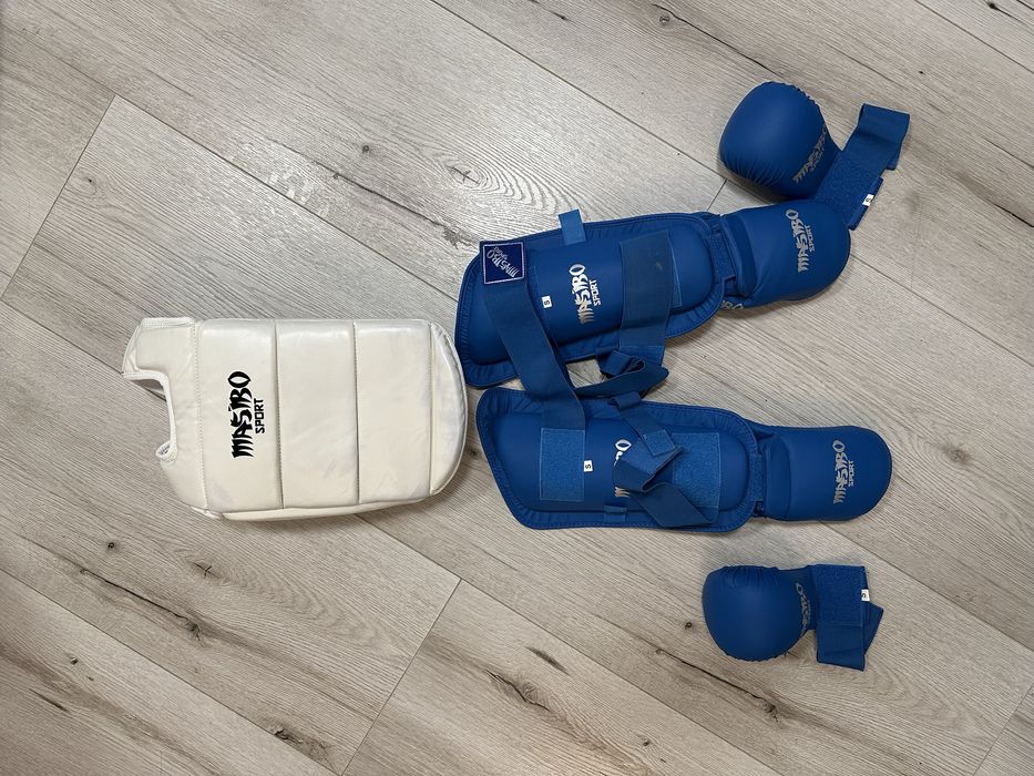 Kimono karate/judo Masibo Matsui si protectii copii mar. S 120
