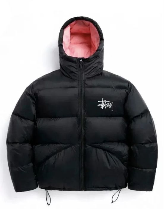 Пуховик stussy черный