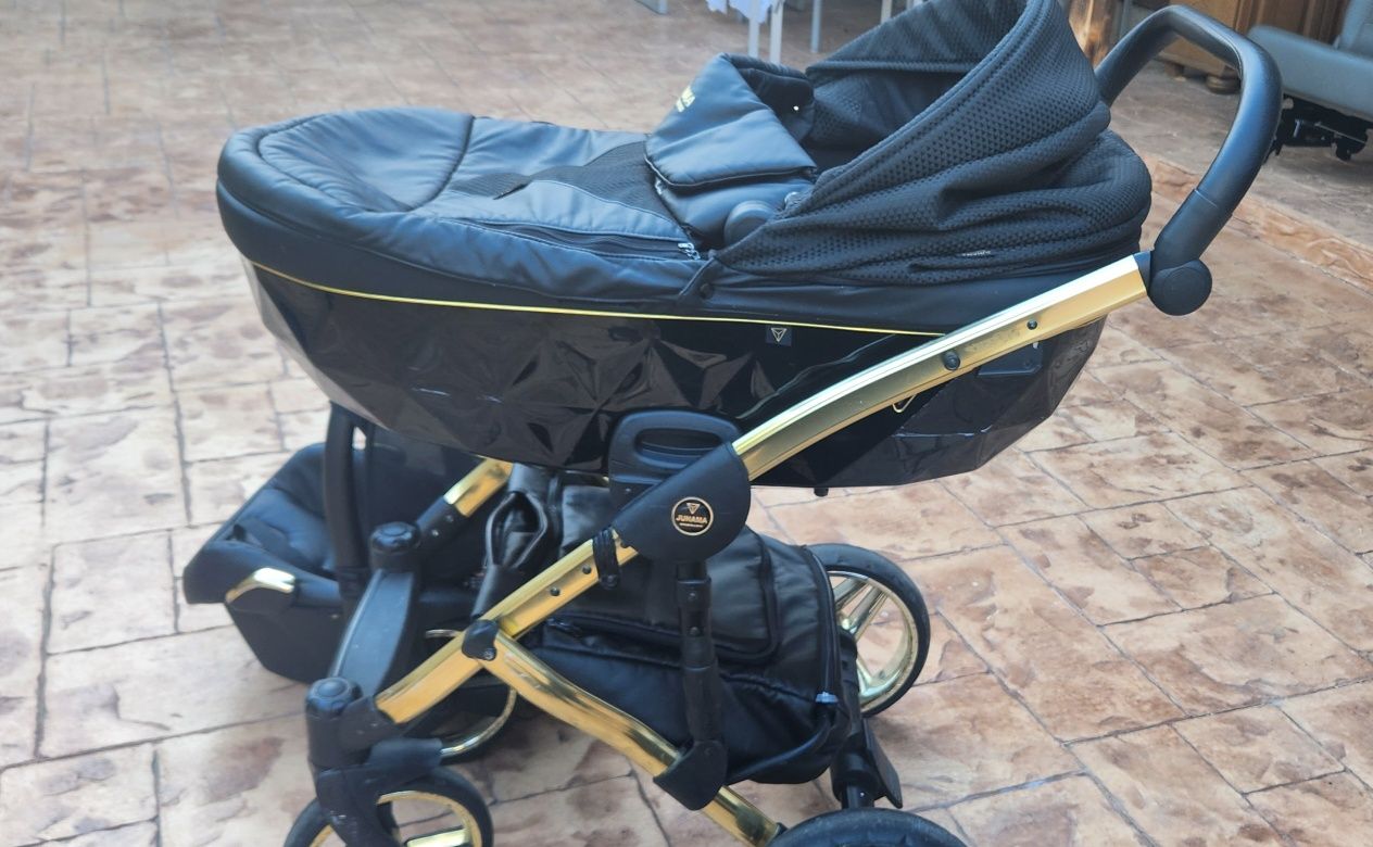 Căruț Junama exclusive prams diamond 3 in 1