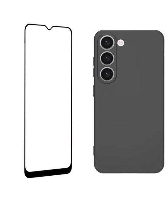Husa Guardian Case + Folie Sticla 11D Samsung A21s/A22/A23/A24/A25/A26