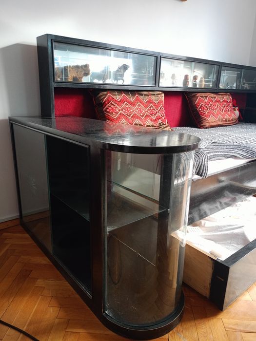 Ретро Креват със скрин и матрак 80/190