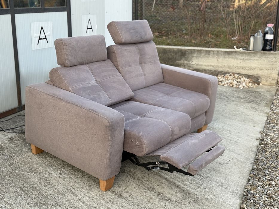 Canapea cu reglaj electric / import Germania / stare noua