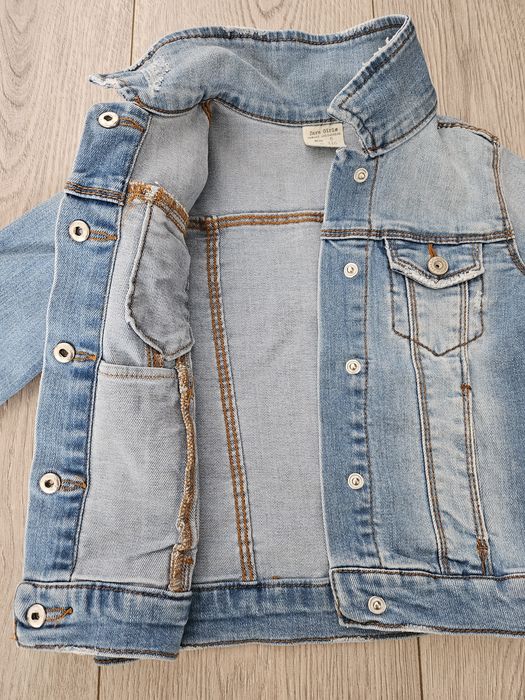 Geacă denim fetițe