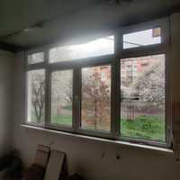 Алуминиева дограма - 2 прозореца + балкон, с комарници