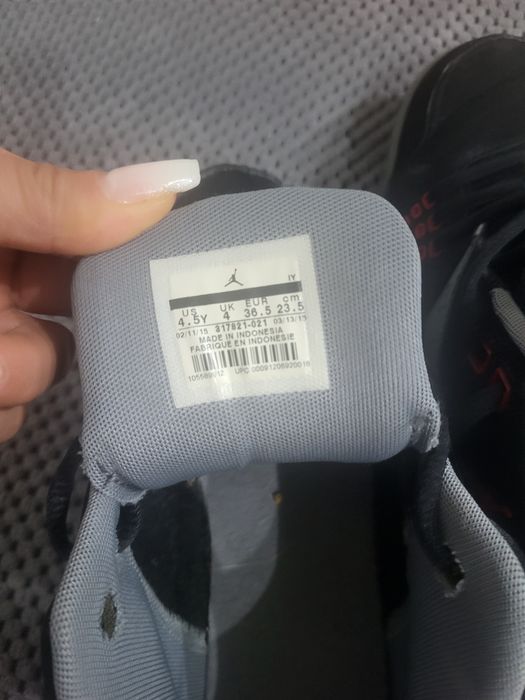 Jordan  purtați de câteva ori