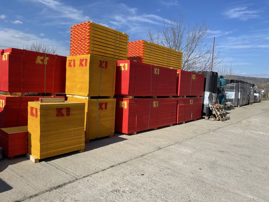 Cofraj Kaufmann K1, panou cofraj, distantieri, placa galbena , K1