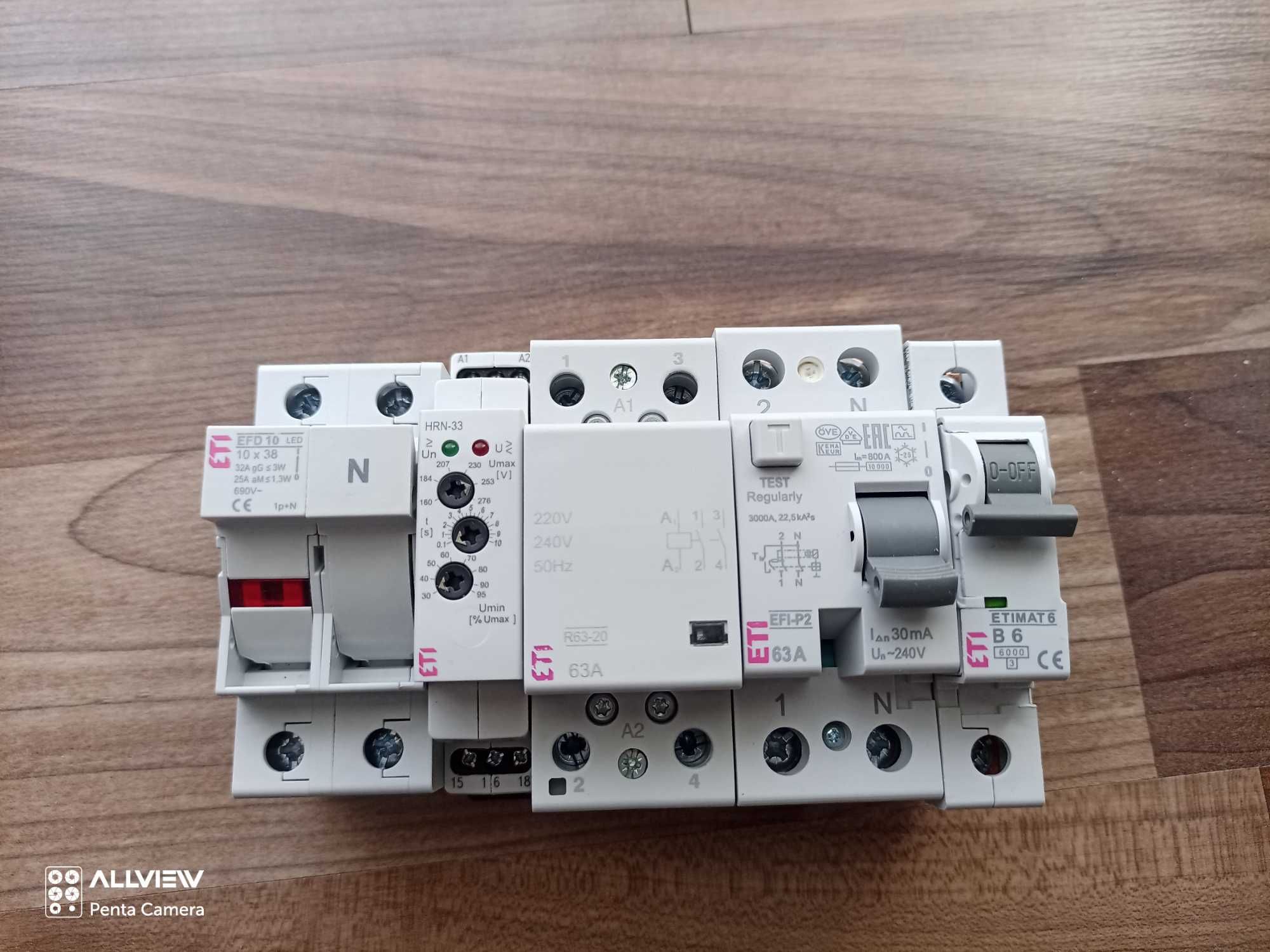 Contactor monofazat ETI 63A