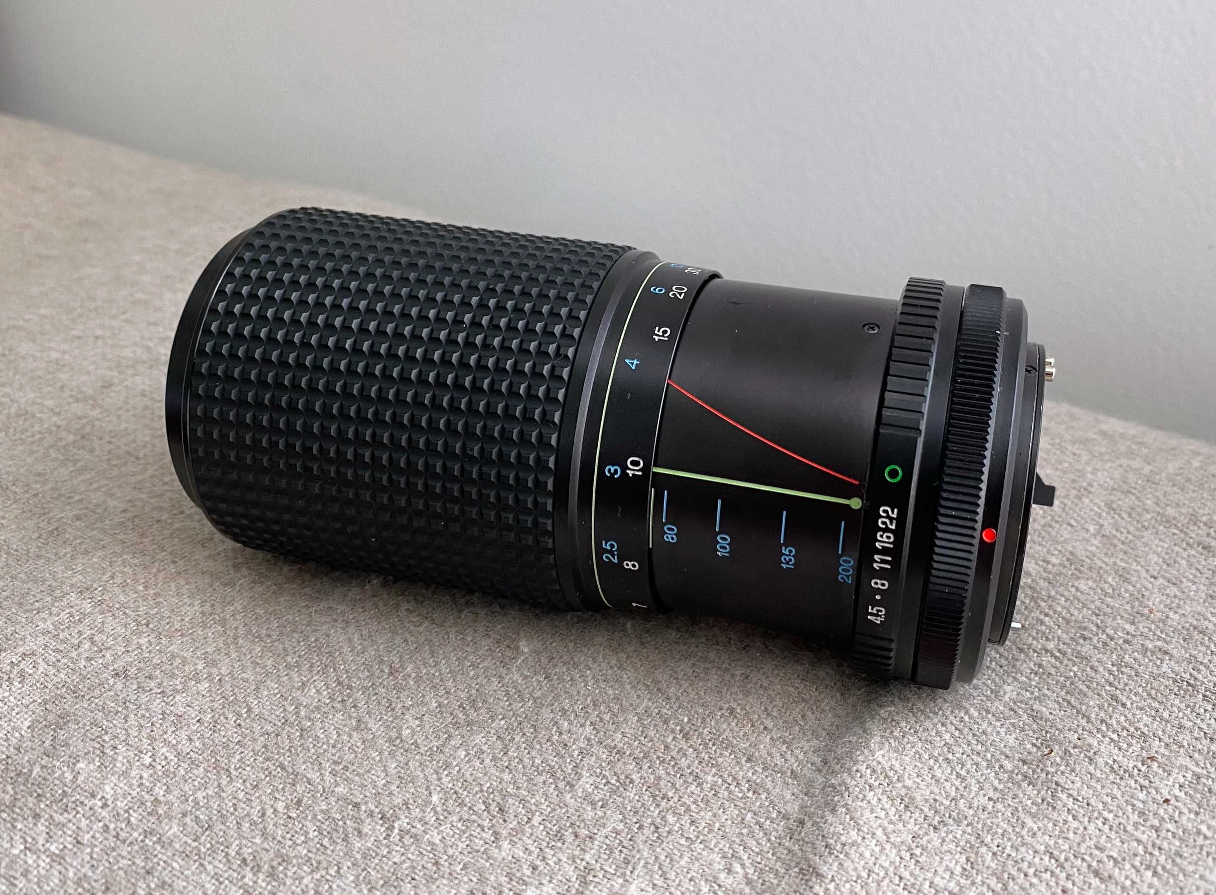 Teleobiectiv obiectiv Tokina RMC 80-200mm f4 - pt Canon FD - colectie