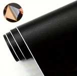 Rola Piele Autocolanta 75x250 cm Reparatie piele, Rola Neagra