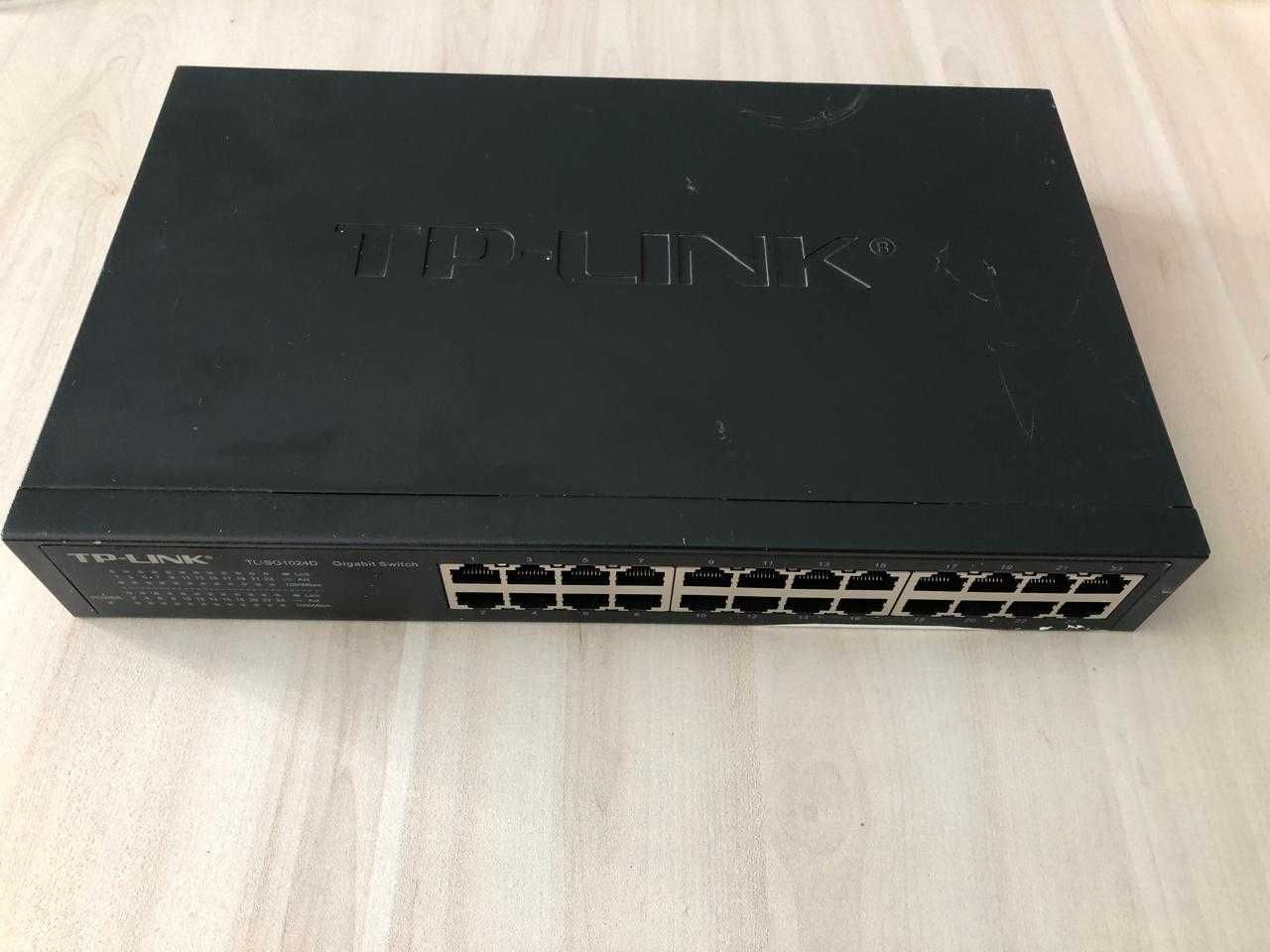 Коммутатор TP-Link TL-SG1024D 24-портовый