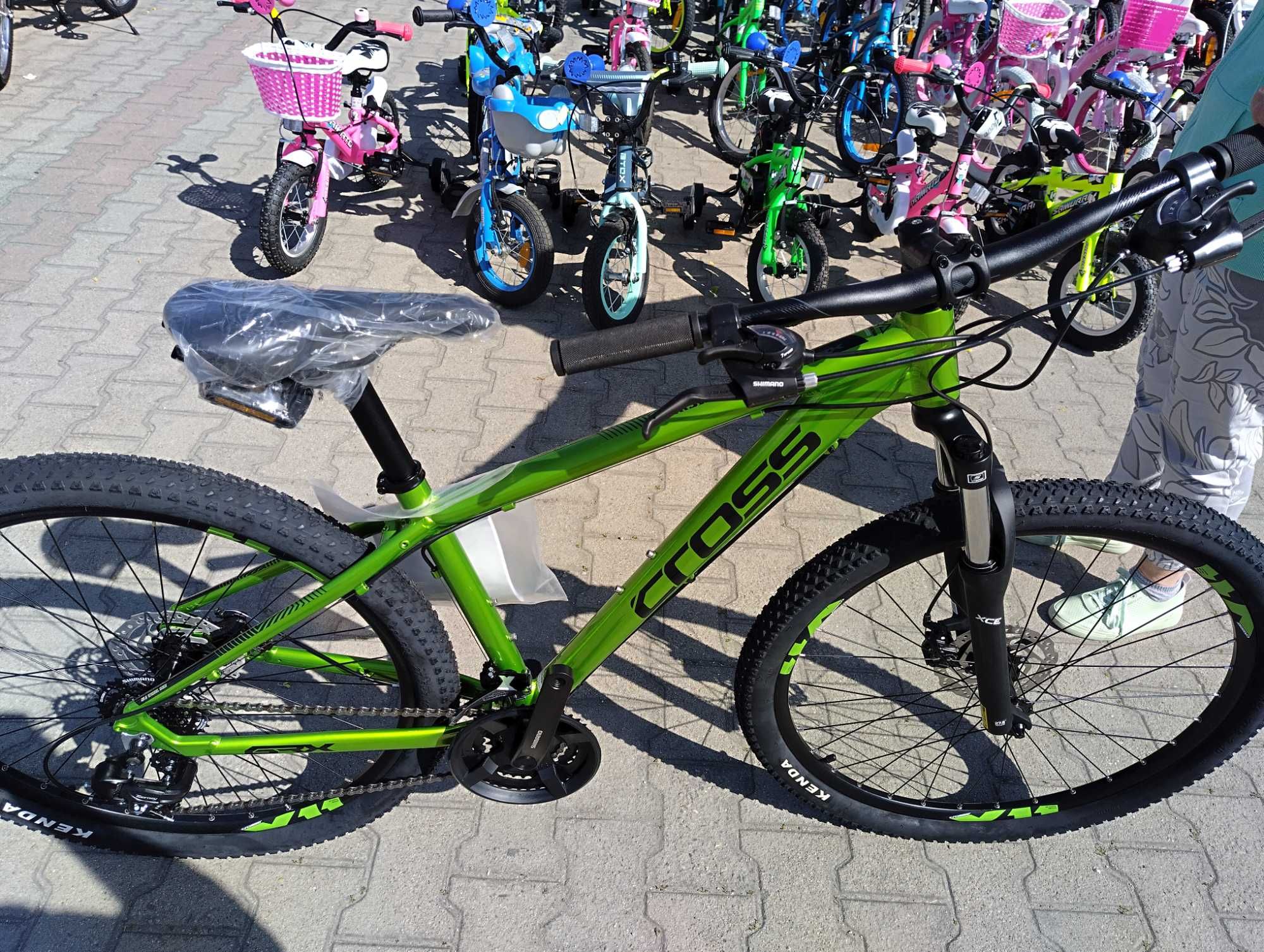CROSS Велосипед 27.5" GRX 7 MDB 410mm зелен
