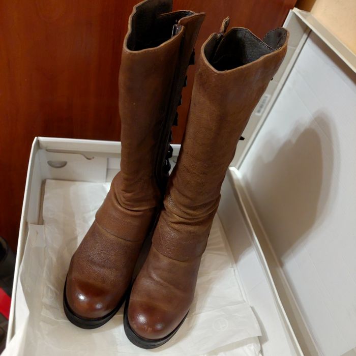 Ботуши естествена кожа