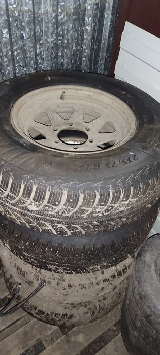 Диски Паджеро 2 с зимней резиной