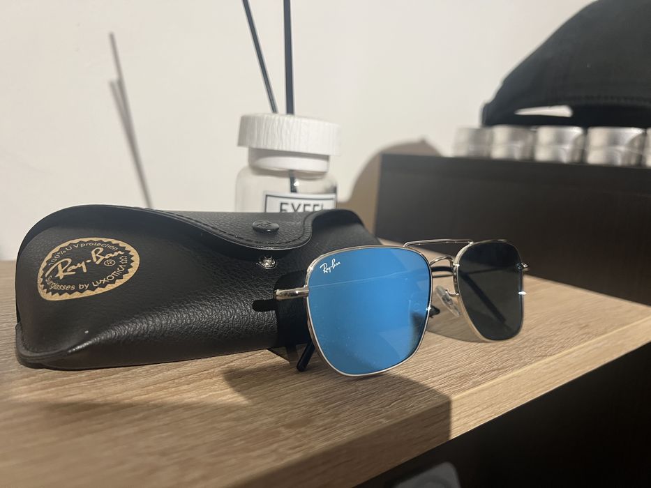 Ochelari Ray-Ban Reverse caravan  Metal silver