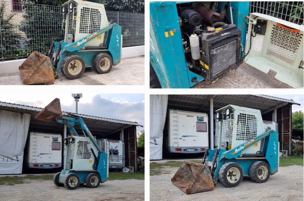 Miniîncarcător KOMATSU SK05J 1750h ORIGINALE  mini încărcător