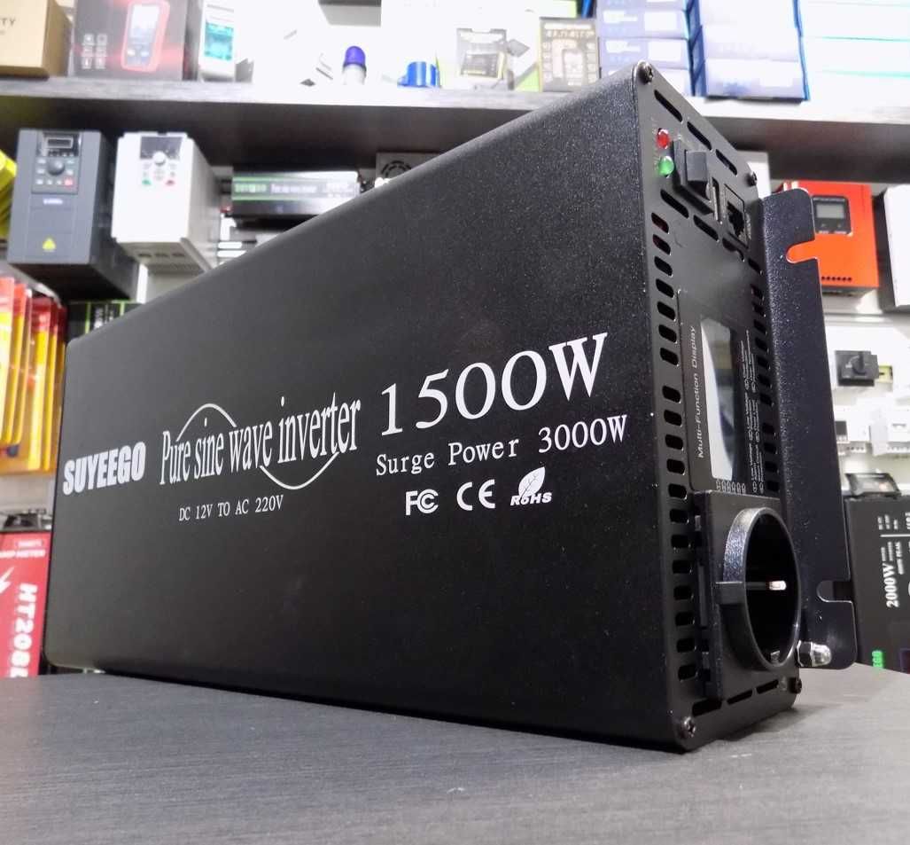 Инвертори Suyeego 1500W чиста синусоида с дистанционно управление