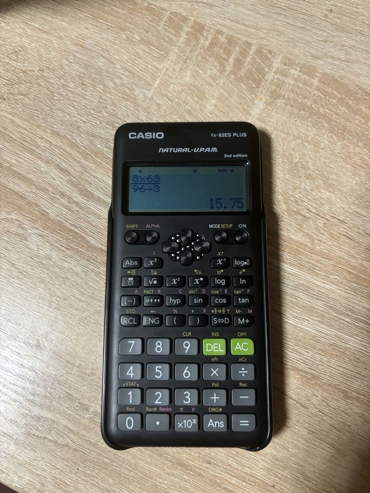 калькулятор casio fx-82es