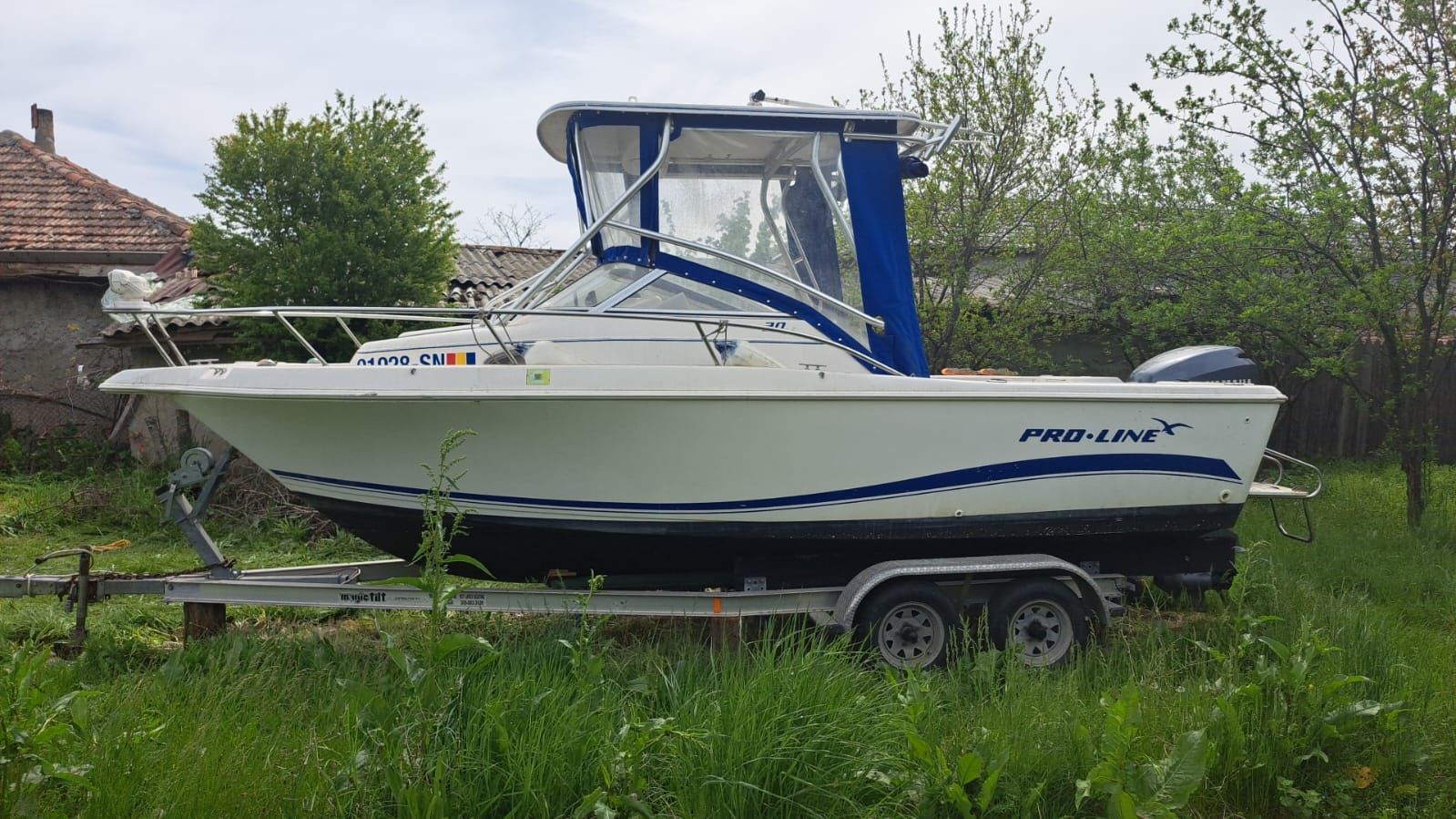 Vand barca Proline 20,motor Yamaha 225,peridoc neinmatriculat.