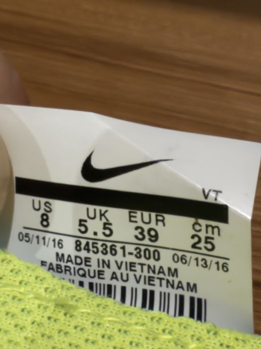 маратонки Nike air Zoom All Out Flyknit ‘Green Glow’ Women