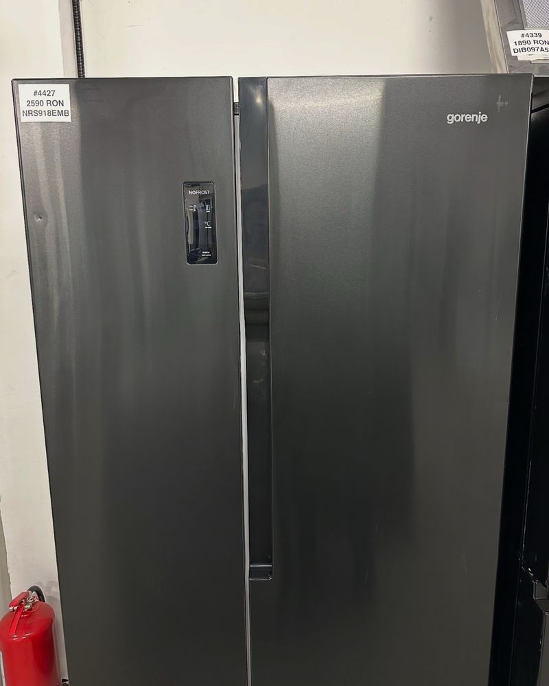 Frigider Side-by-side Gorenje NRS918EMB