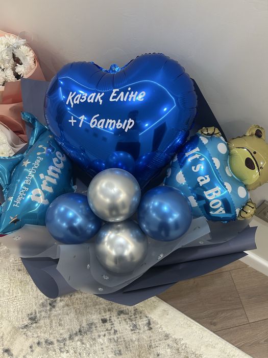 Выписка цветы шары