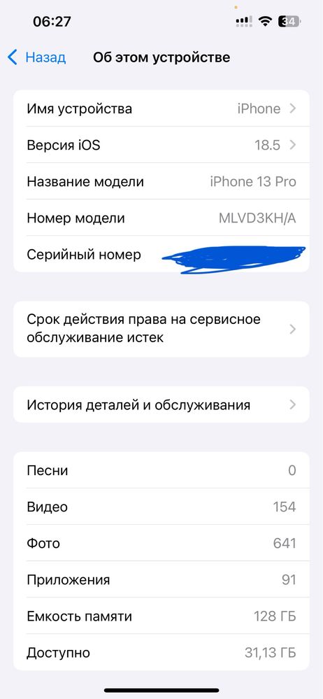 Iphone 13 pro 128gb 2sim