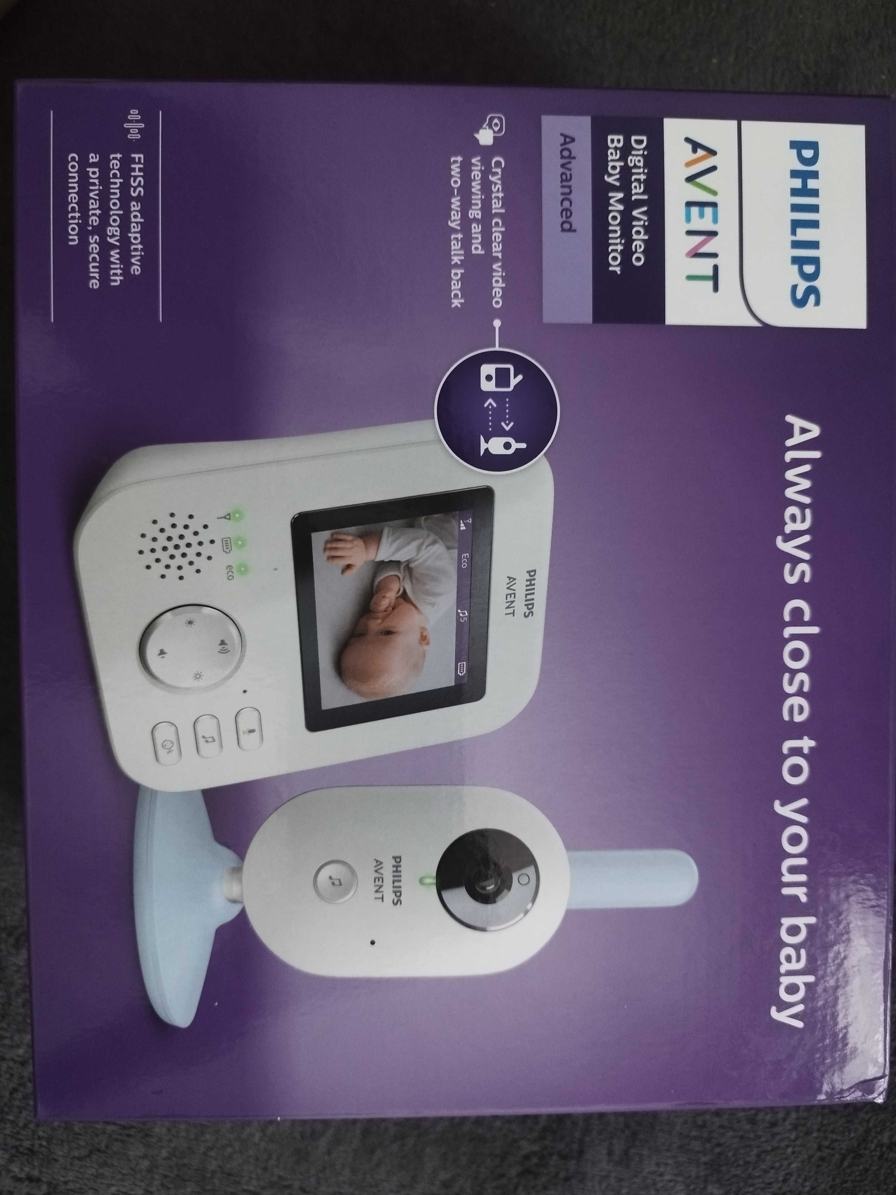 Дигитален видеофон / бебефон Philips Avent - Advanced, SCD835/52