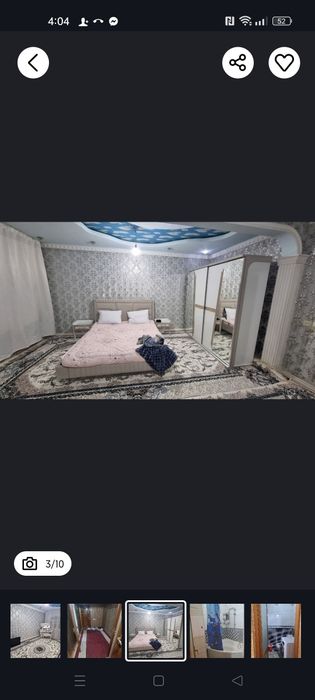 Сергели 4.  4/4/5 балкон 2*6 ипотека можно