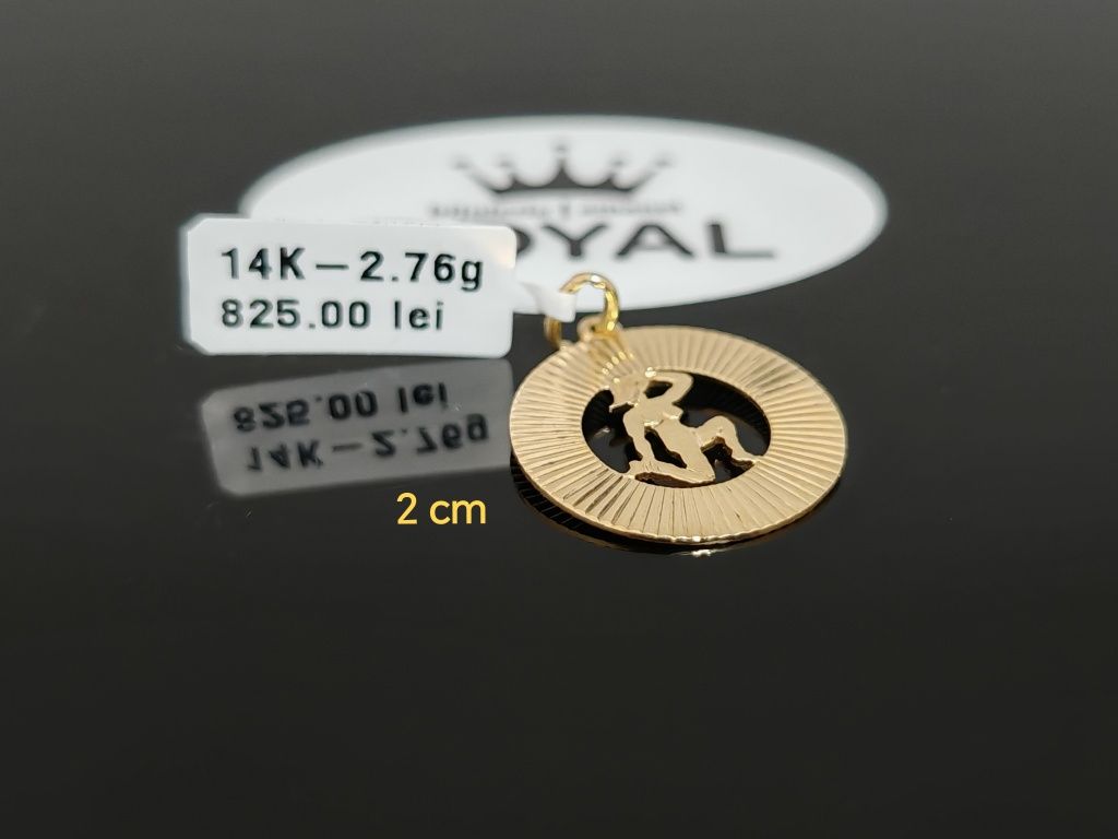 Bijuteria Royal CB : Pandant aur 14K 2,76 gr