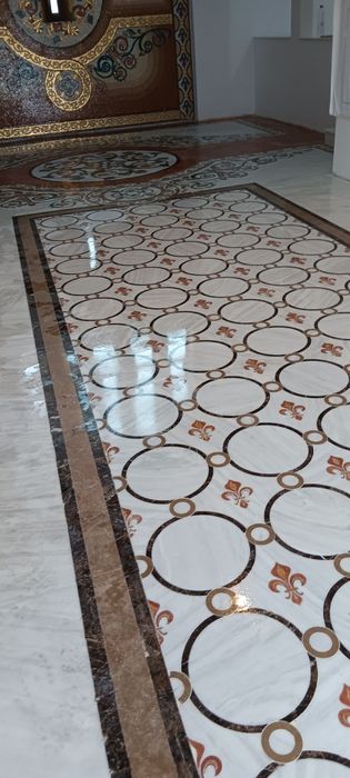 Șlefuit lustruit marmură granit mozaic Travertin toate tipurile de par