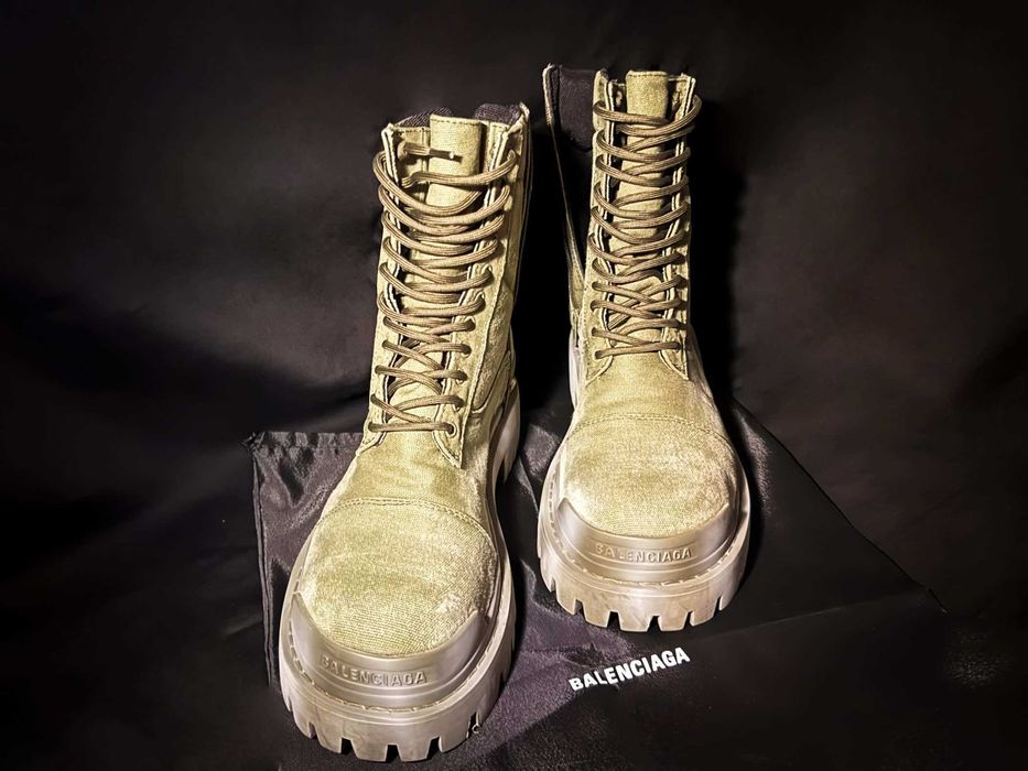 Balenciaga Combat Strike Boots EU44/Баленсиага Комбат Страйк