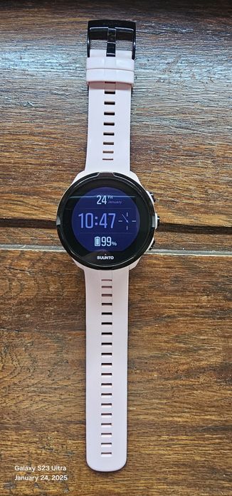 Ceas sport Suunto Spartan, GPS, HR, rezistent la apă, de damă, roz.