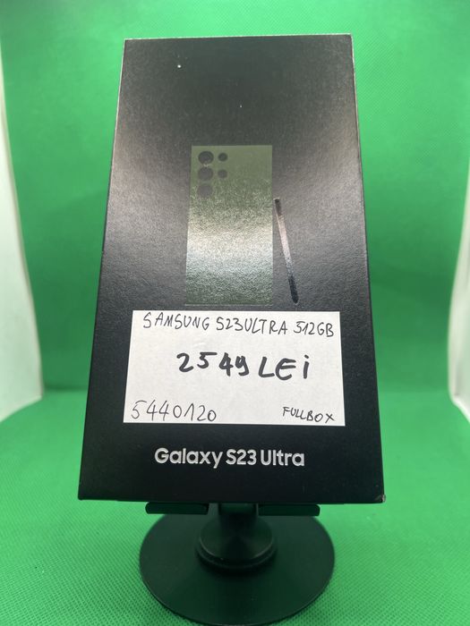 Samsung S23 Ultra 12/512gb FullBox•Amanet Lazar Crangasi•54401