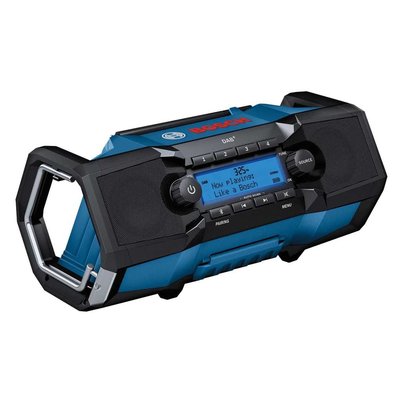 Bosch Professional GPB 18V-2C/2SC,строително радио,FM,DAB+,Bluetooth