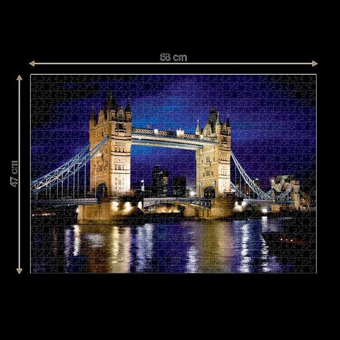 Puzzle Tower Bridge – Puzzle adulți 1000 piese – Discover Europe
