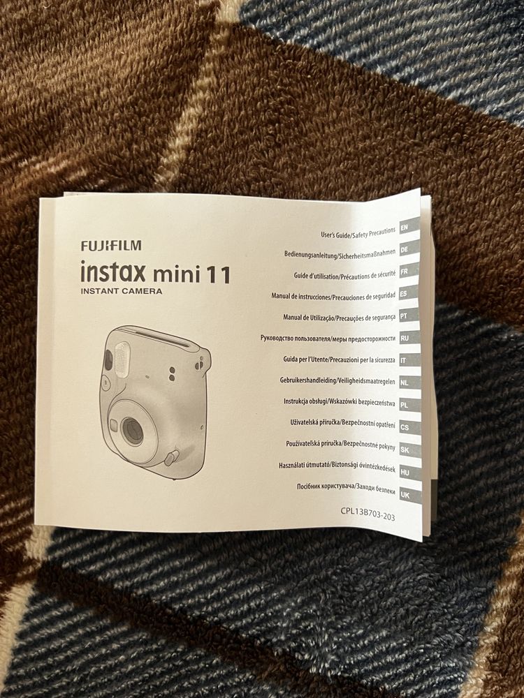 пленочный фотоаппарат instax 11 mini