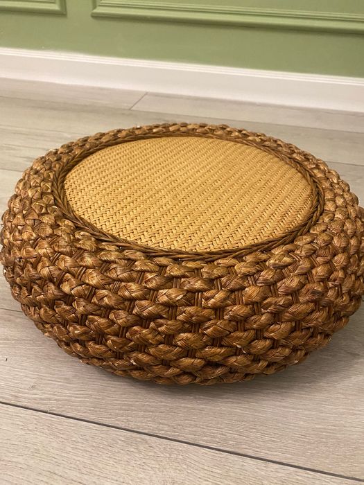 Ротанговый пуфик 2 шт. для сидения и медитации