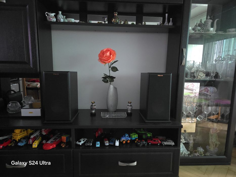 Linie Yamaha AS 501 boxe Klipsch dac Topping