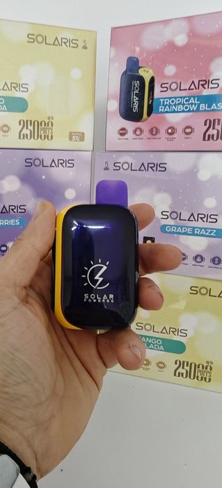 Vape 25.000 Puffs Reincarcabil Solar si Type C Display