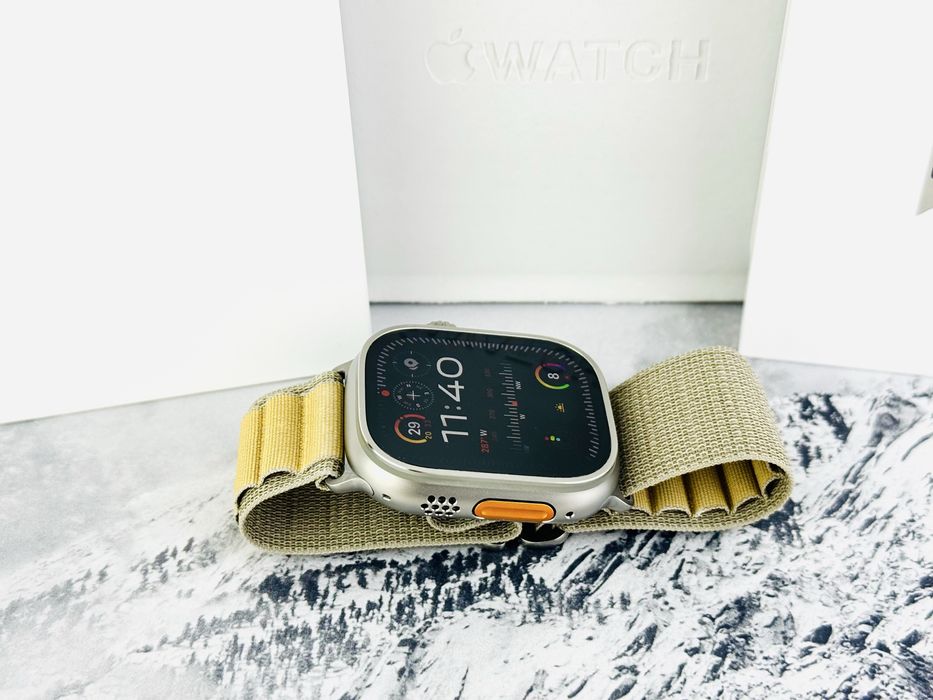 НОВ! Apple Watch Ultra 2 49mm Cellular Titanium 2г. Гаранция!
