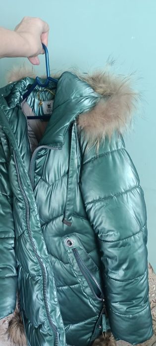 Зимняя теплая куртка для девочки