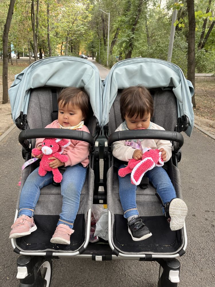 Коляска bugaboo donkey 3 2 в 1 коляска для двойни и погодок