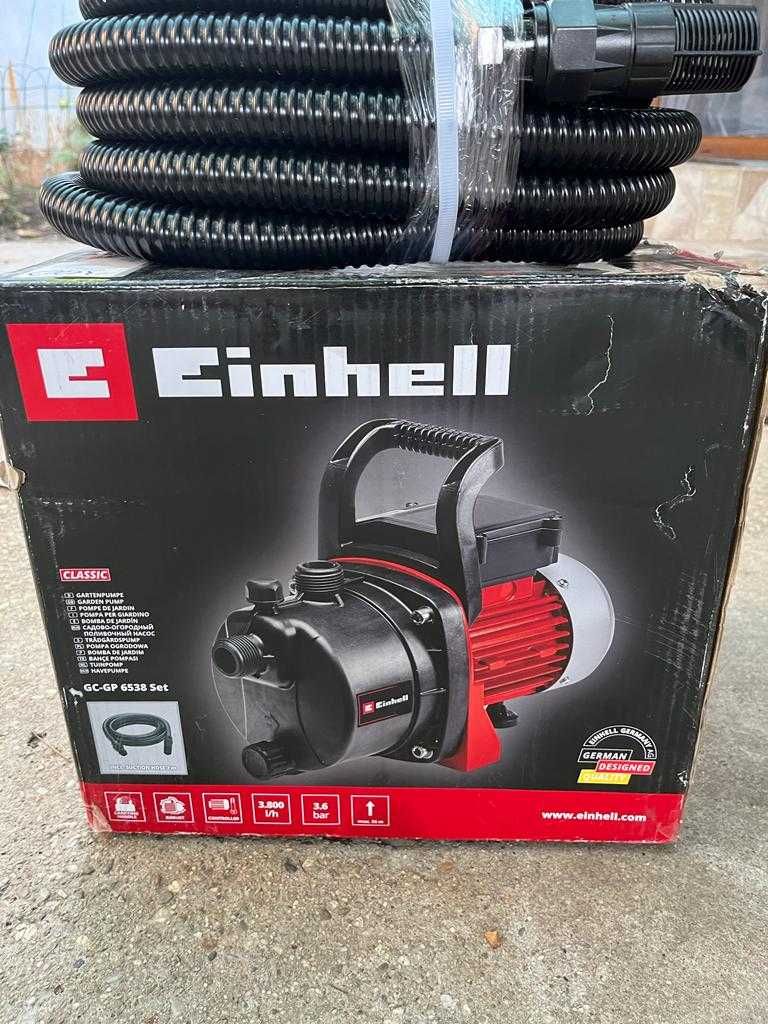 Pompa apa pentru gradina Einhell GC-GP 6538, 650W, 3800 l/h, 3.6 bar