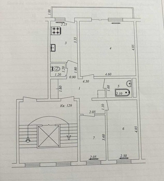 Продаётся квартира 3/6/9, массив Себзар