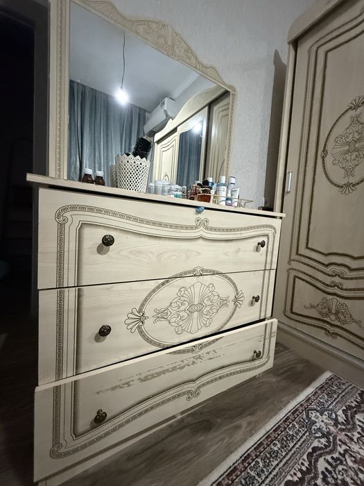 Spalni garnitur mebel krovat 2x spalni