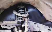 Тойота Прадо 120 пыльники колесных арок защита двигателя брызговики gx